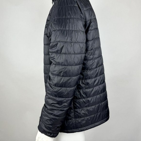 Independent Trading Company Puffer Jacket Mens XL EUC Lightweight Full Zip Black - Picture 16 of 16